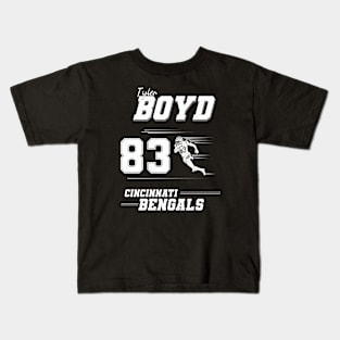 Tyler boyd || cincinnati bengals | Retro | White Kids T-Shirt